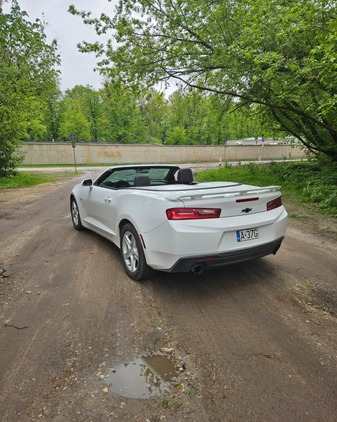 Chevrolet Camaro cena 104900 przebieg: 128000, rok produkcji 2018 z Warszawa małe 46